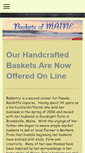 Mobile Screenshot of basketsofmaine.com